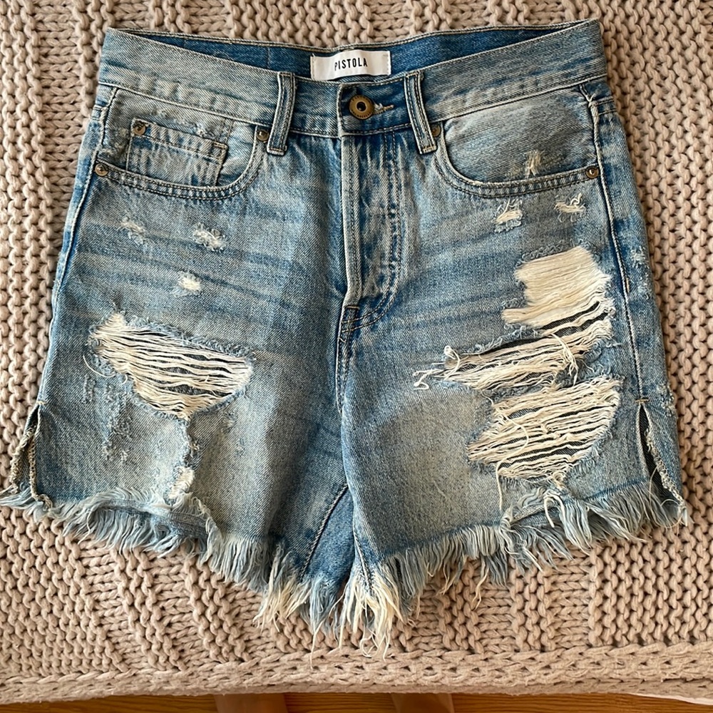 Pistola Denim Shorts